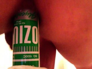Me follando una botella de ozonio