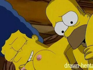 Simpsons hentai cabina de amor