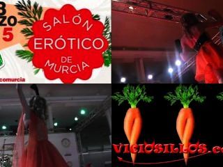 Rastia bideth show en el escenario en festival erótico por viciosillos.com